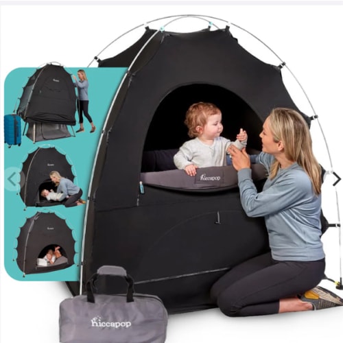 DayDreamer Blackout Tent for Pack 'n Play - hiccapop