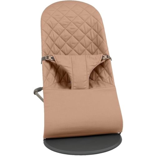 Fabric Seat for Bouncer - Compatible with Baby Bjorn Bouncer - Dense, Wear-Resistant, Skin-Friendly Cotton - Replacement Covers ONLY, Sand