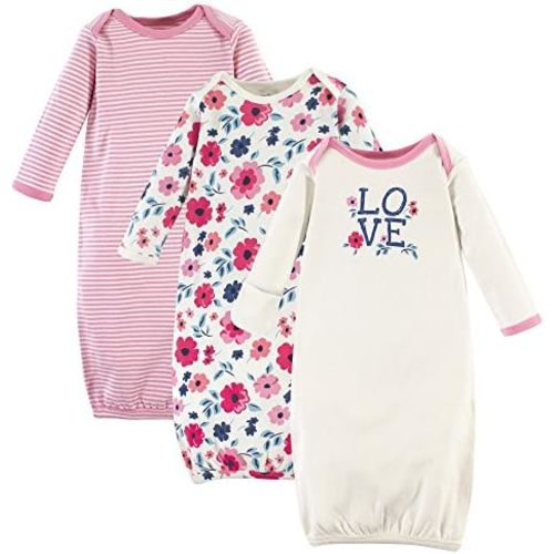 Touched by Nature Unisex Baby Organic Cotton Gowns
