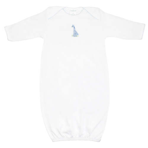 Safari Lightblue Gown | Baby Boy