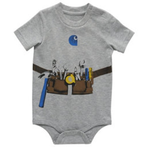 Carhartt Baby Boys'' Toolbelt Short-Sleeve Bodysuit