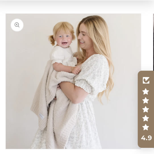 BAMBONI® RECEIVING BLANKETS
