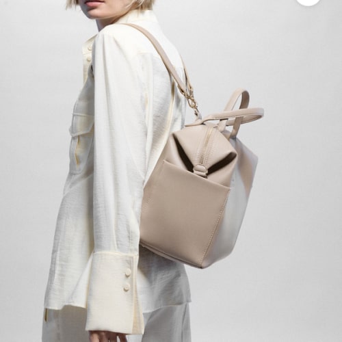 Emmy Diaper Bag – MINA BAIE - Color: Sand