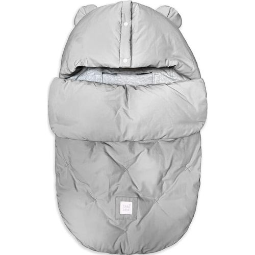 7AM Enfant Universal Stroller Footmuff - Water Repellent Winter Bunting Bag for Car Seats, Soft Micro-Fleece & Plush Lined for Baby Boy & Girl | BebePOD