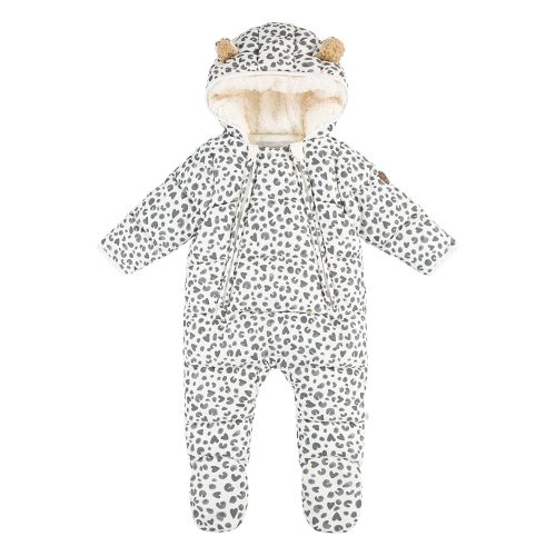 Huggies Unisex Baby Sherpa Lined Footed Snow Suit