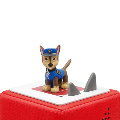 Tonies PAW Patrol: Small Blue Chase Figurine, Portable Audio Play Speaker with Dinosaur Rescue Story