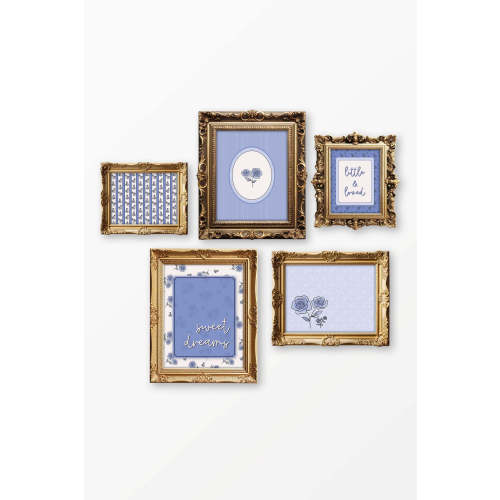 Sapphire Garden Bundled Digital Nursery Wall Art