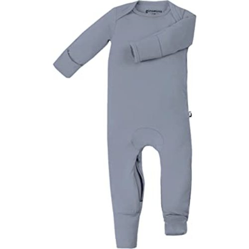 GUNAMUNA Unisex Baby, Toddler Ultra-Soft Convertible Pajama, Footie Romper Sleeper with Diaper Zipper for Easy Changing