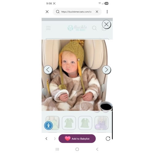 Cozy Car Seat Blanket | Buckle Me Baby Blankies