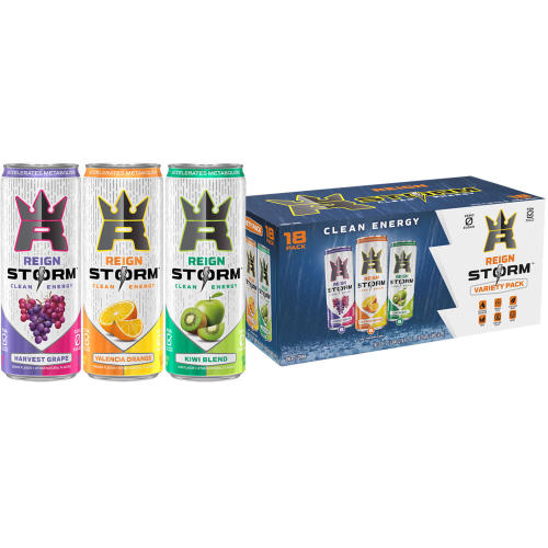 Reign Storm Variety Pack 12 fl. oz. 18 pk. - Sam's Club
