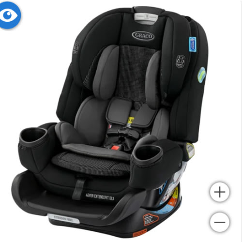 Graco 4Ever Extend2Fit DLX 4-in-1 Car Seat