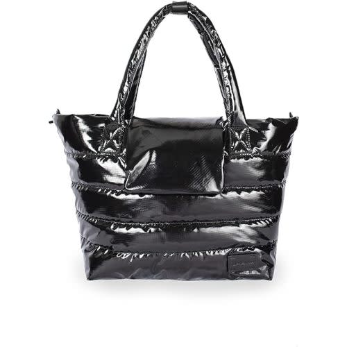 7AM Voyage Baby Diaper Bag – Waterproof Capri Diaper Bag with Crossbody Straps, - Black Polar