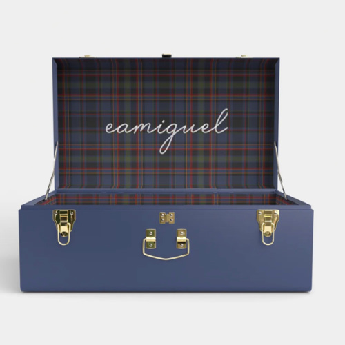 Grand Trunk - Navy - PK Plaid / Embroidery