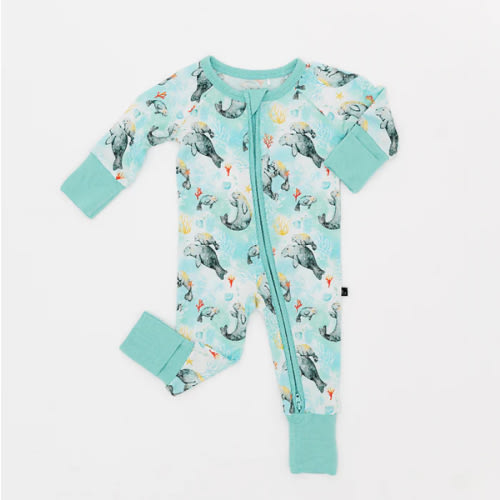 ZIP JAMMIES - SEA COW