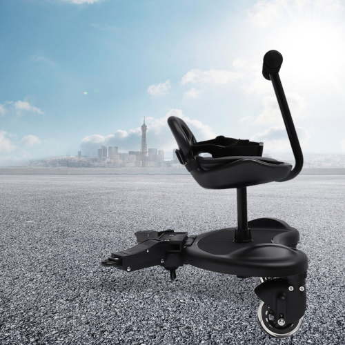 Black Universal Stroller Board, Child Rider Stroller Attachment, Stroller Standing Board Universal Stroller Board