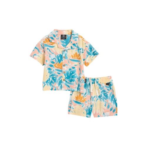 Volcom Cabana Button-Up Shirt & Shorts Set | Nordstromrack