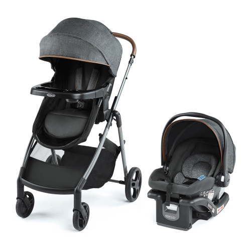 Graco Modes Trio Travel System, Infant Stroller, Hemlock, 1 Count