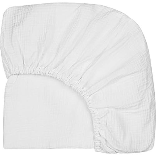 Extra Soft Muslin Fitted Crib Sheets 100% Cotton Baby Crib Sheets for Standard Crib Mattress | 28 X 52 Inches