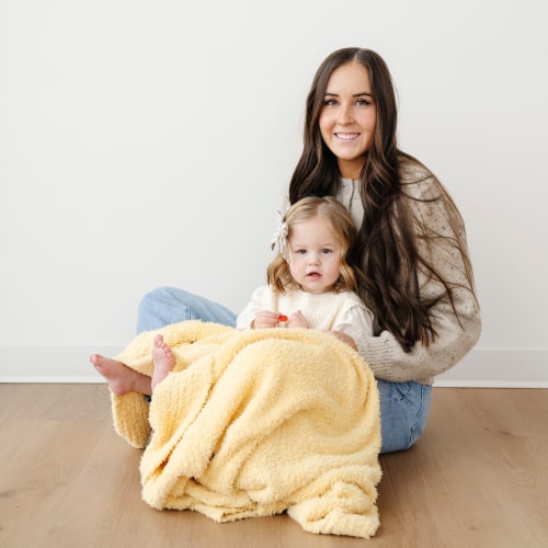 BAMBONI® RECEIVING BLANKETS - Yellow