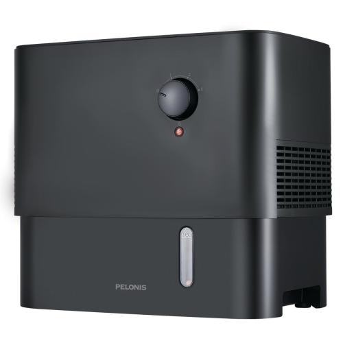 Pelonis 1 Gallon Cool Mist Humidifier, 500 Sq. ft. Coverage, New, Black, PSU10E2FBB