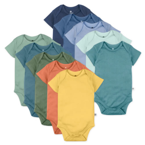 10-Pack Organic Cotton Short Sleeve Bodysuits | Honest Baby Clothing