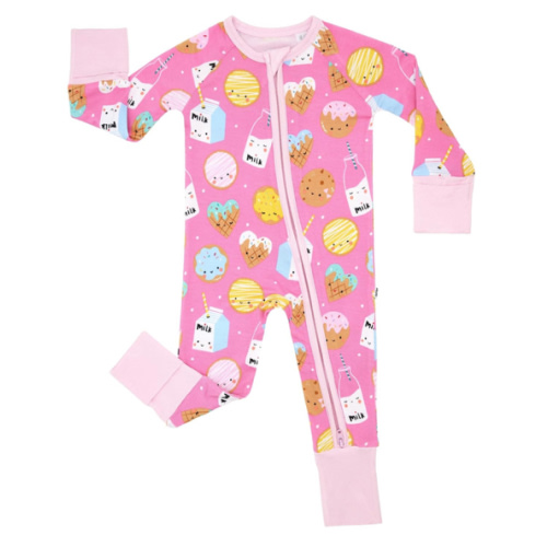 Little Sleepies Pajamas for Baby Boys & Girls, Viscose from Bamboo Baby Pajamas, Preemie & Newborn Sleepers, 2-Way Zipper PJs