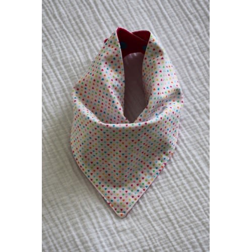 Adjustable Baby and Toddler Bandana Bib Neon by NoiseWithDirt