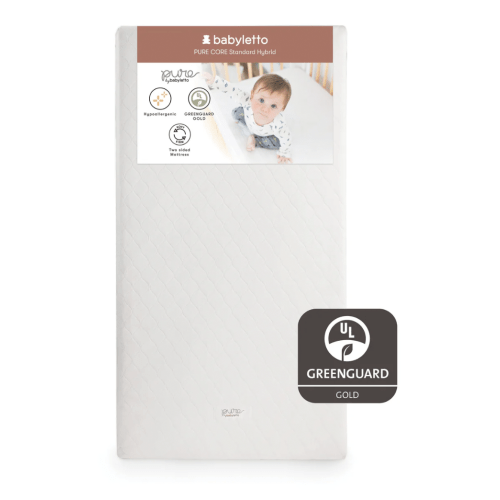 Pure Core Crib Mattress | Crib Mattress w/ Waterproof Cover – Babyletto