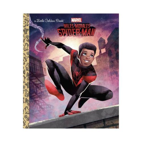Miles Morales (Marvel Spider-Man) - (Little Golden Book) by Frank Berrios (Hardcover)