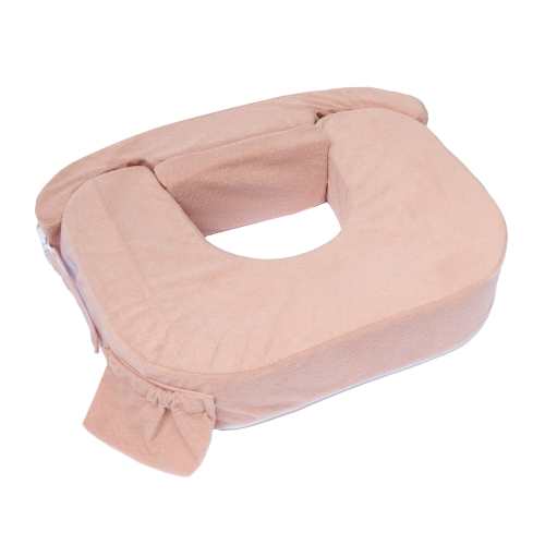New & Improved Twin & Plus Nursing Pillow Slipcover with Integrated Wa
