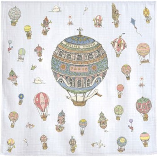 Hot Air Balloon Cotton Swaddle