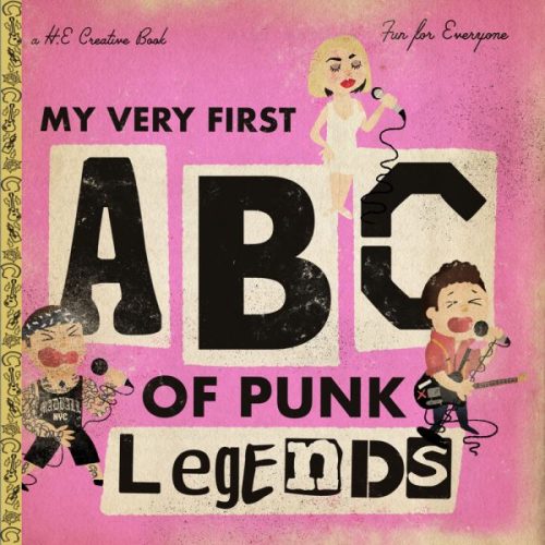 My Very First ABC of Punk Legends - Mini Book! - HE Creative