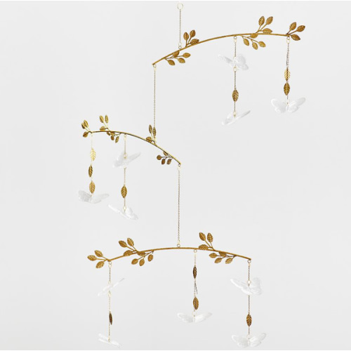 Monique Lhuillier Crystal Vine Butterfly Mobile | Pottery Barn Kids