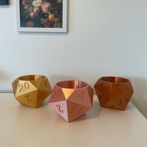 D20 RPG Dice Planter - Etsy