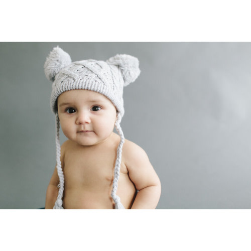 Quinn Cable hat, Gray - The Blueberry Hill | Maisonette