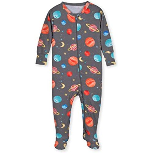 Gerber Unisex Baby Toddler Buttery-Soft Snug Fit Footed Pajamas with Viscose Made with Eucalyptus