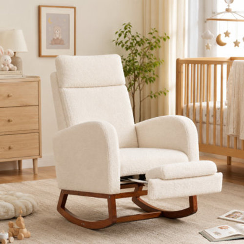Isabelle & Max™ Rocking Chair with Footrest | Wayfair