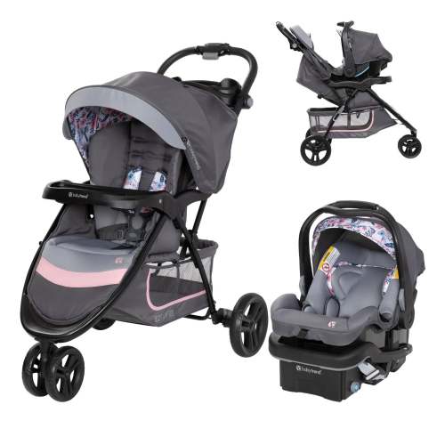 Baby Trend EZ Ride SE Travel System with Secure-Lift Infant Car Seat - Bluebell