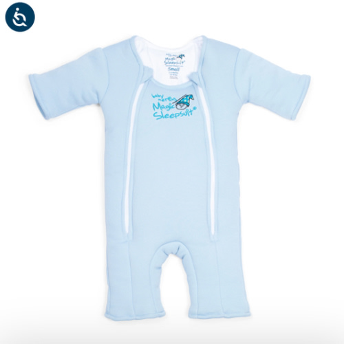 Blue Baby Merlin’s Magic Sleepsuit – 100% Cotton for Better Baby Sleep