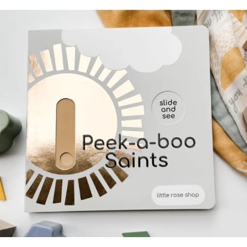 Peek-a-boo Saints Catholic Board Book – The Little Rose Shop