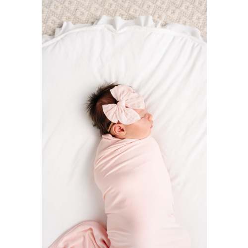 Cloud Muslin™ Heirloom Bow - Blush Headband