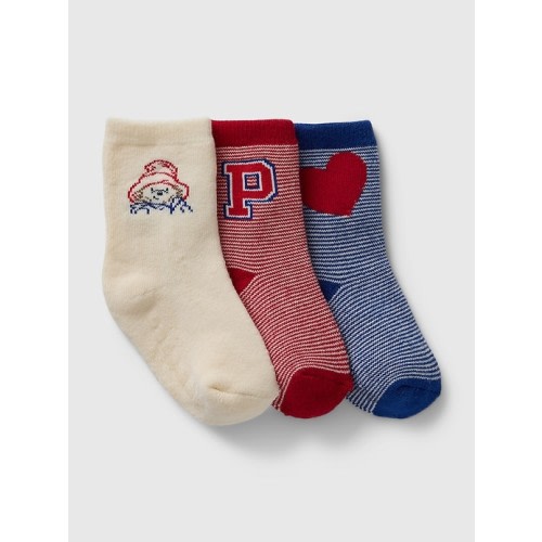 Baby Paddington Crew Socks (3-Pack) | Gap