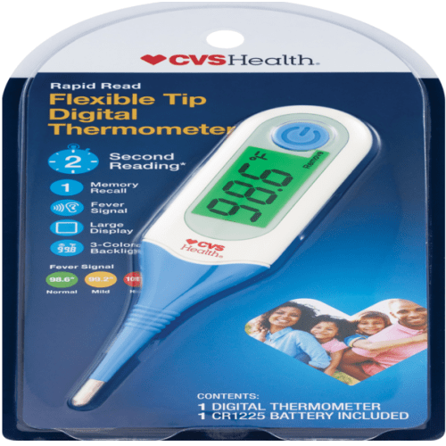 CVS Health Rapid Read Flexible Tip Digital Thermometer | Pick Up In Store TODAY at CVS