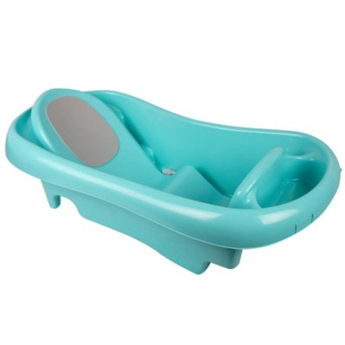 The First Years Sure Comfort Deluxe Newborn-to-Toddler Tub with Sling, Color: Aqua