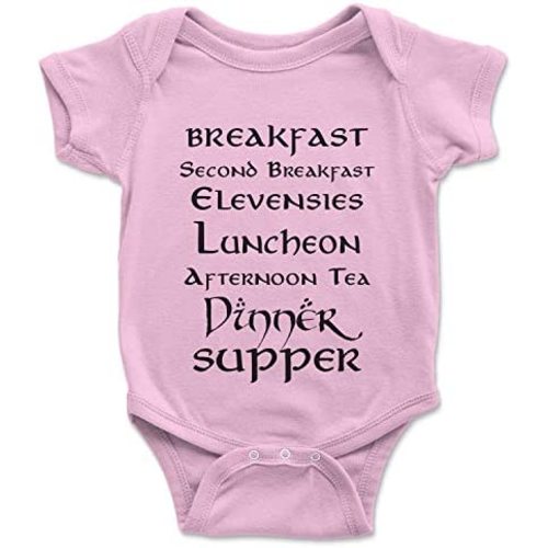 Brain Juice Tees Second Breakfast Baby One Piece