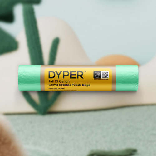 Compostable Tall Trash Bags – DYPER