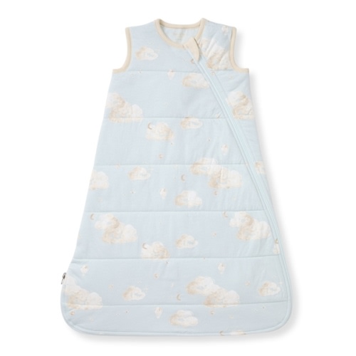 Good Night Sky Organic Warmer Beekeeper™ Wearable Baby Blanket Limestone