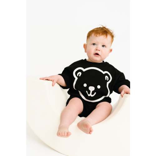Black Bear Shorts Set