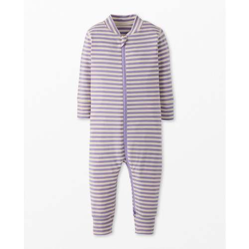 Baby Striped 2-Way Zip Sleeper in HannaSoft™ | Hanna Andersson