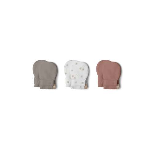 STAY ON 3-PACK MITTS | PEWTER + DANDELION + HIGH PRAIRIE